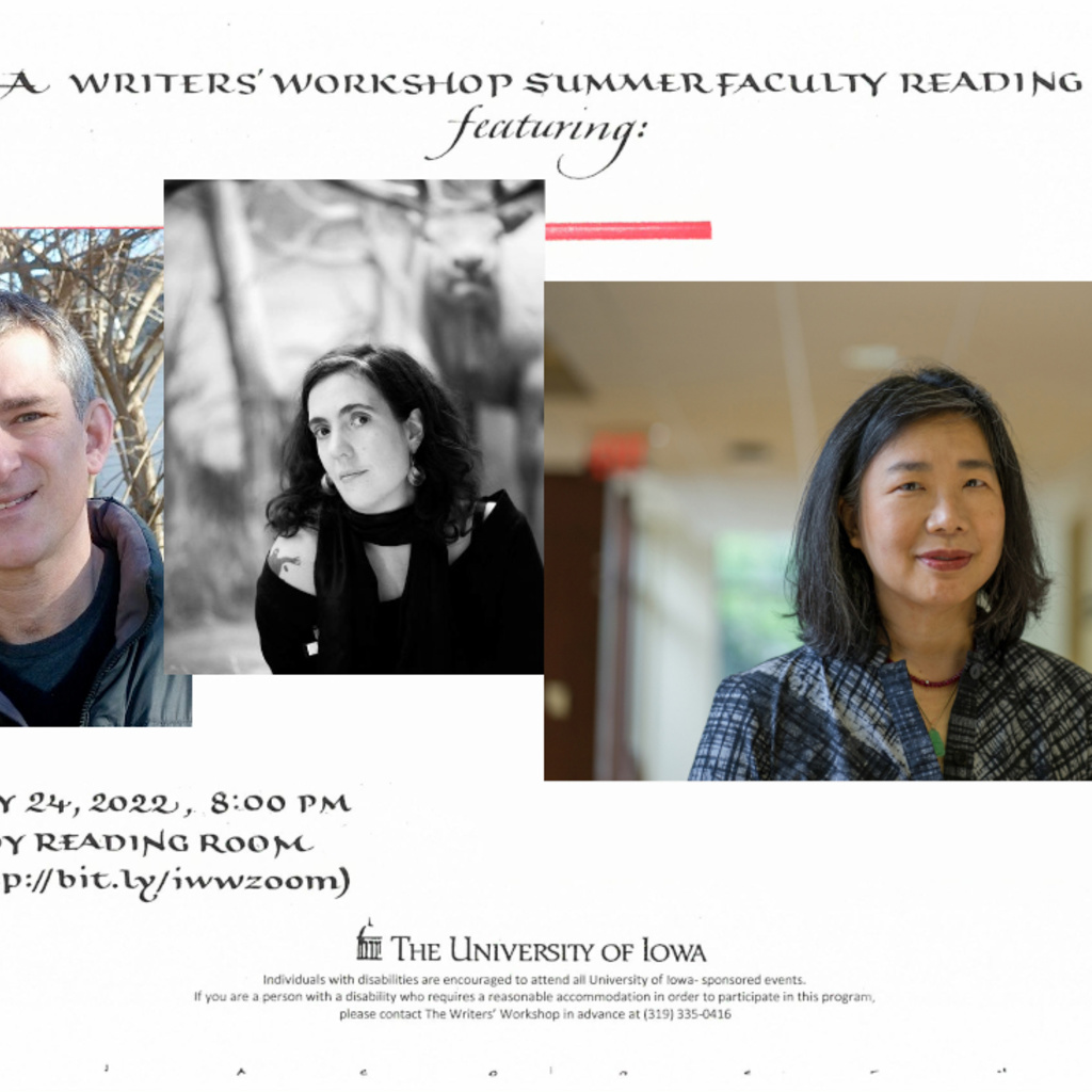 Summer Faculty Reading | Mark Levine, Amy Parker & Lan Samantha Chang promotional image