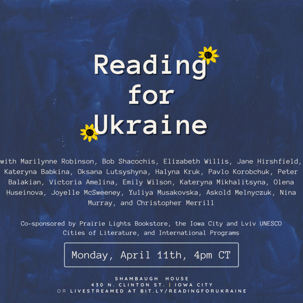 Reading for Ukraine promotional image