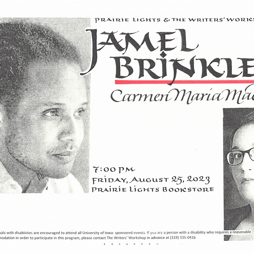 Live from Prairie Lights | Jamel Brinkley in conversation with Carmen Maria Machado promotional image