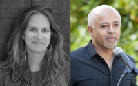 Rebecca Lee and Abraham Verghese