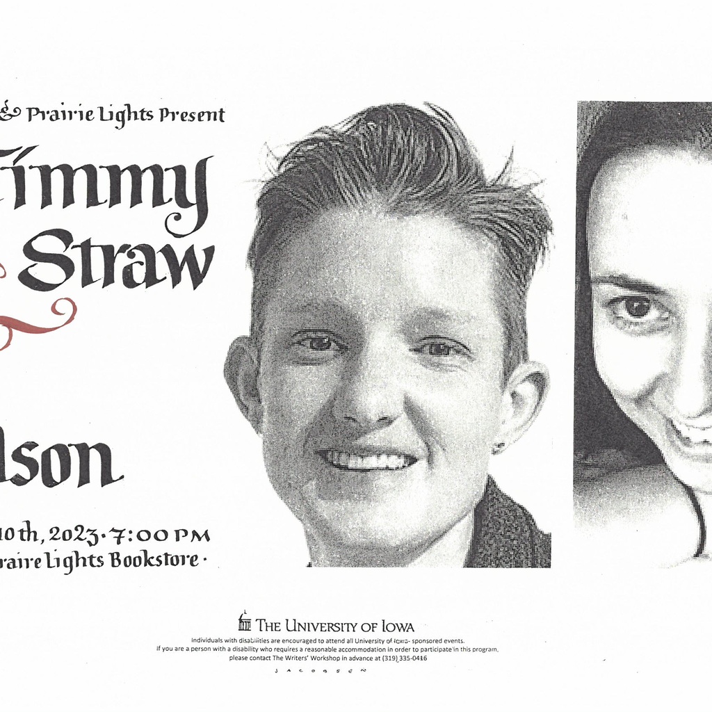 Live from Prairie Lights | Timmy Straw and Sara Nicholson promotional image