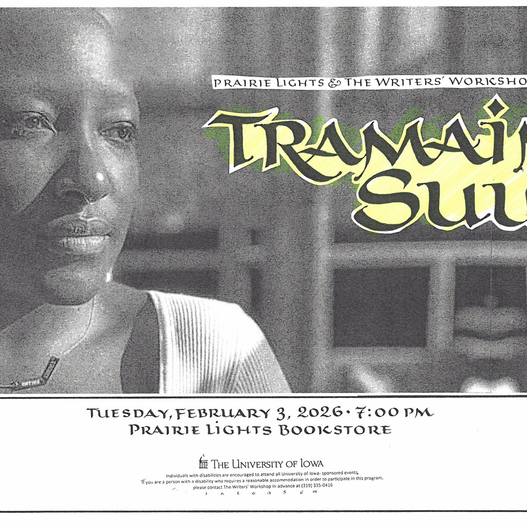 Live from Prairie Lights | Tramaine Suubi in conv with Margaret Yapp - 'Stages' promotional image