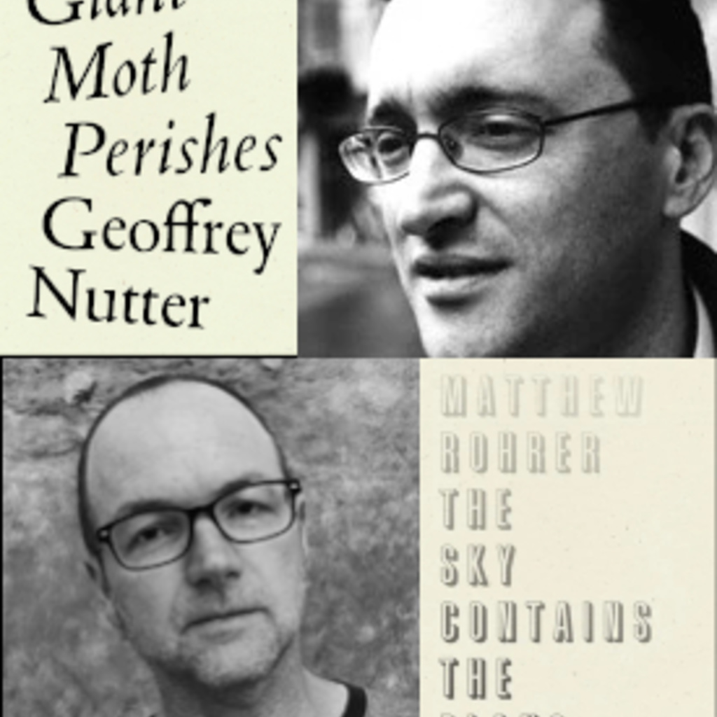 Virtual Reading: Geoffrey Nutter & Matthew Rohrer promotional image