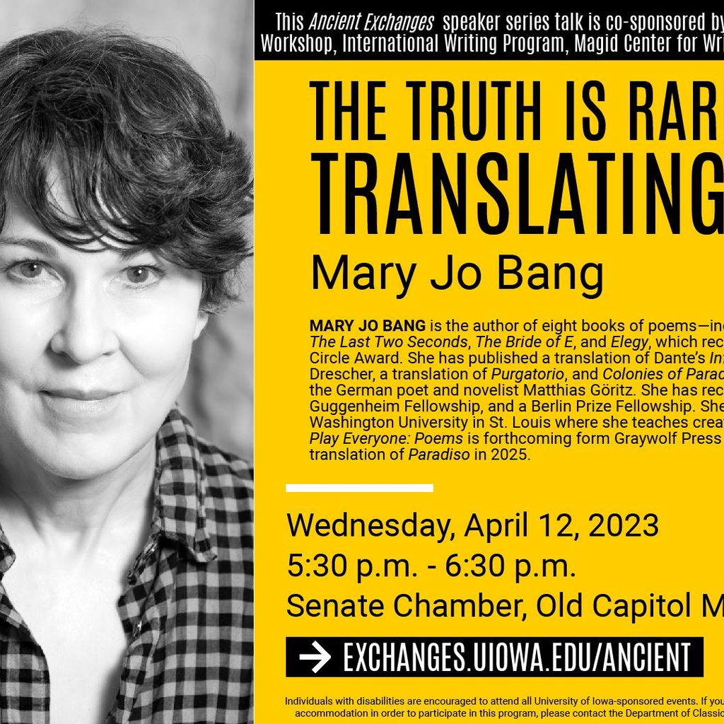 Truth is Rarely Pure: Translating Dante promotional image