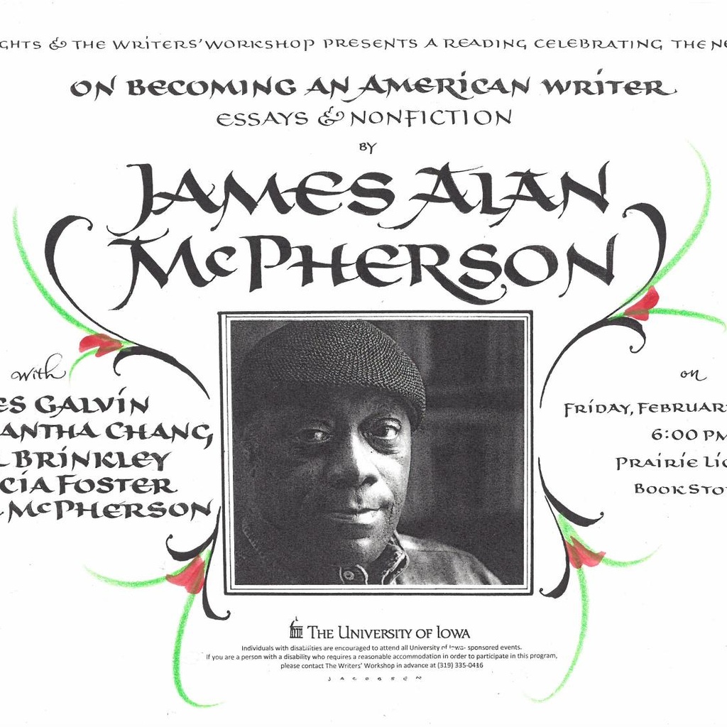 Live from Prairie Lights | James Alan McPherson’s 'On Becoming an American Writer' Group Reading promotional image
