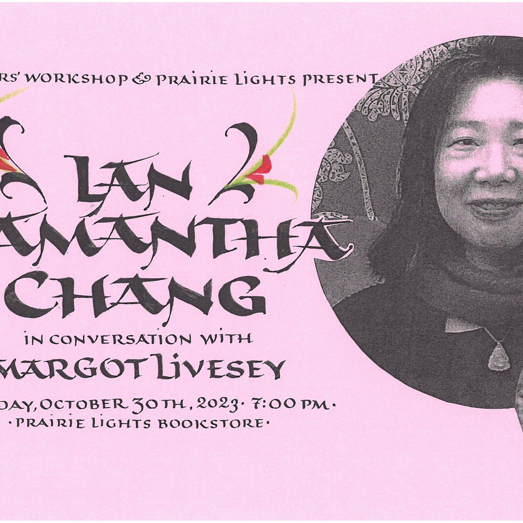 Live from Prairie Lights | Lan Samantha Chang in conversation with Margot Livesey promotional image