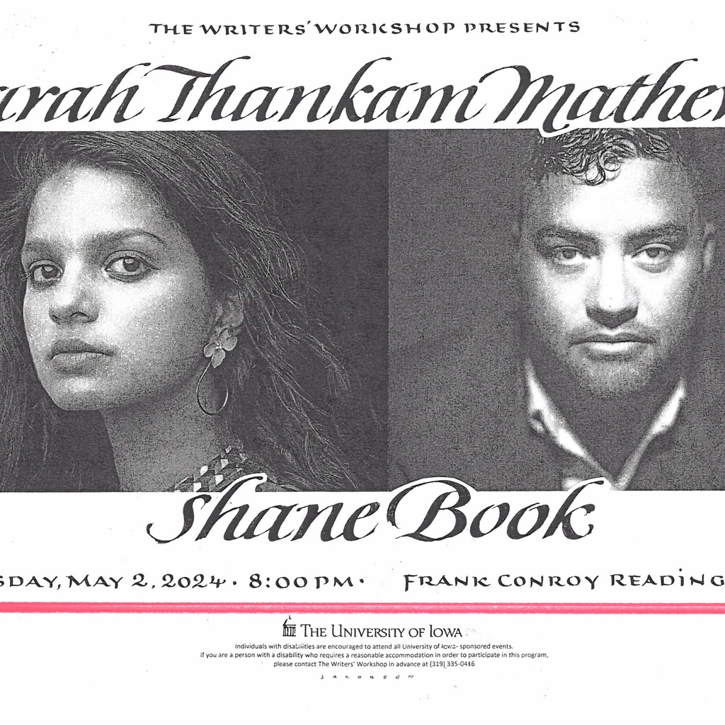 Shane Book and Sarah Mathews: Reading promotional image