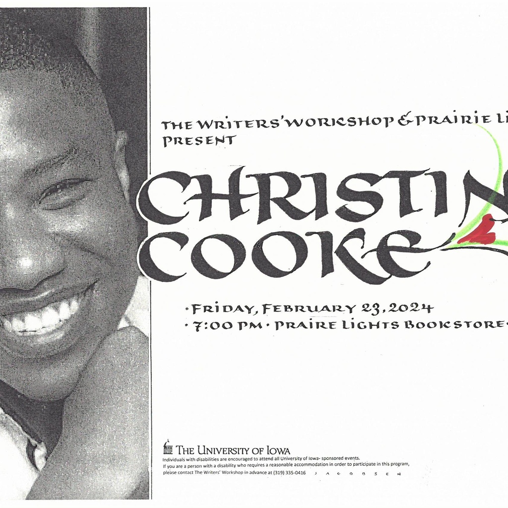 Live from Prairie Lights | Christina Cooke in conversation with Sarah Thankam Mathews promotional image