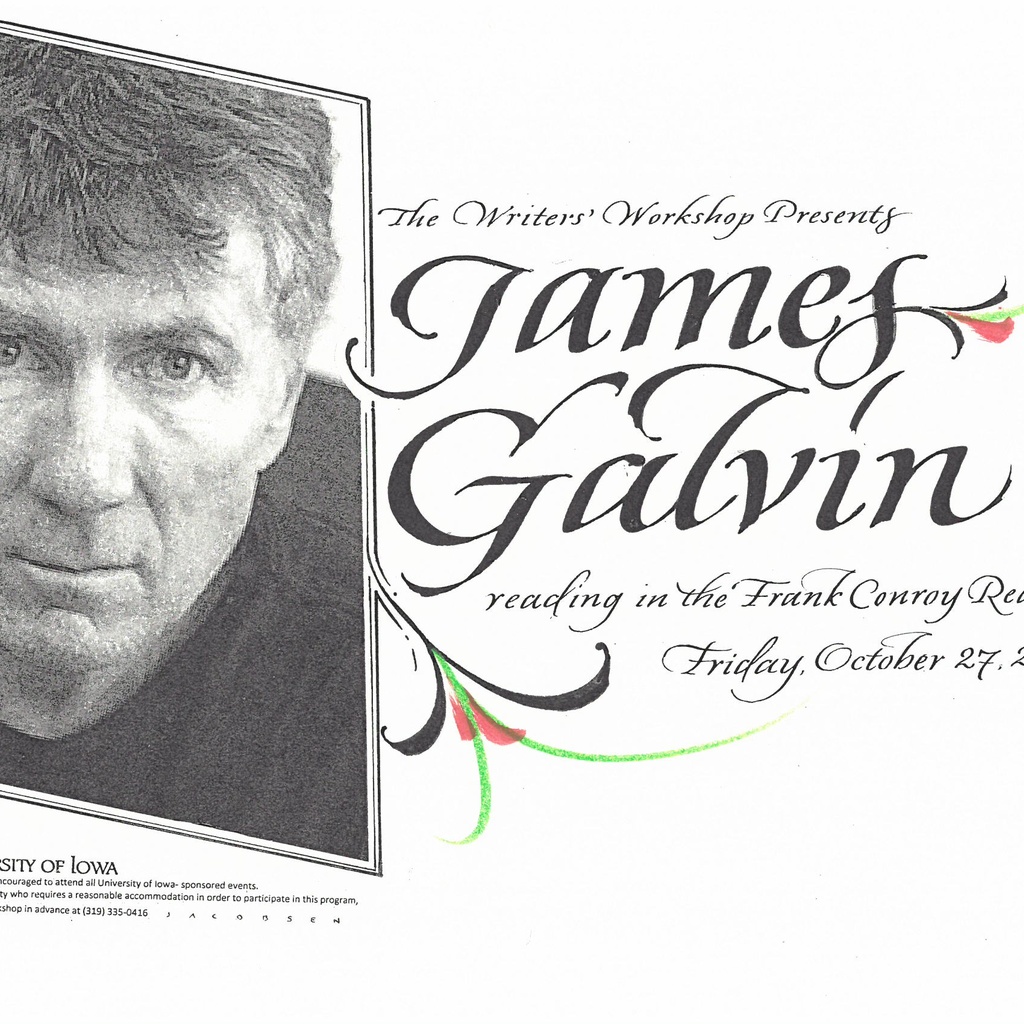 James Galvin Reading promotional image