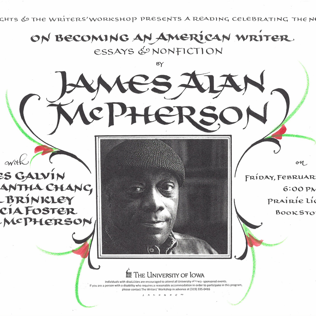 Live from Prairie Lights | James Alan McPherson’s 'On Becoming an American Writer' Group Reading promotional image