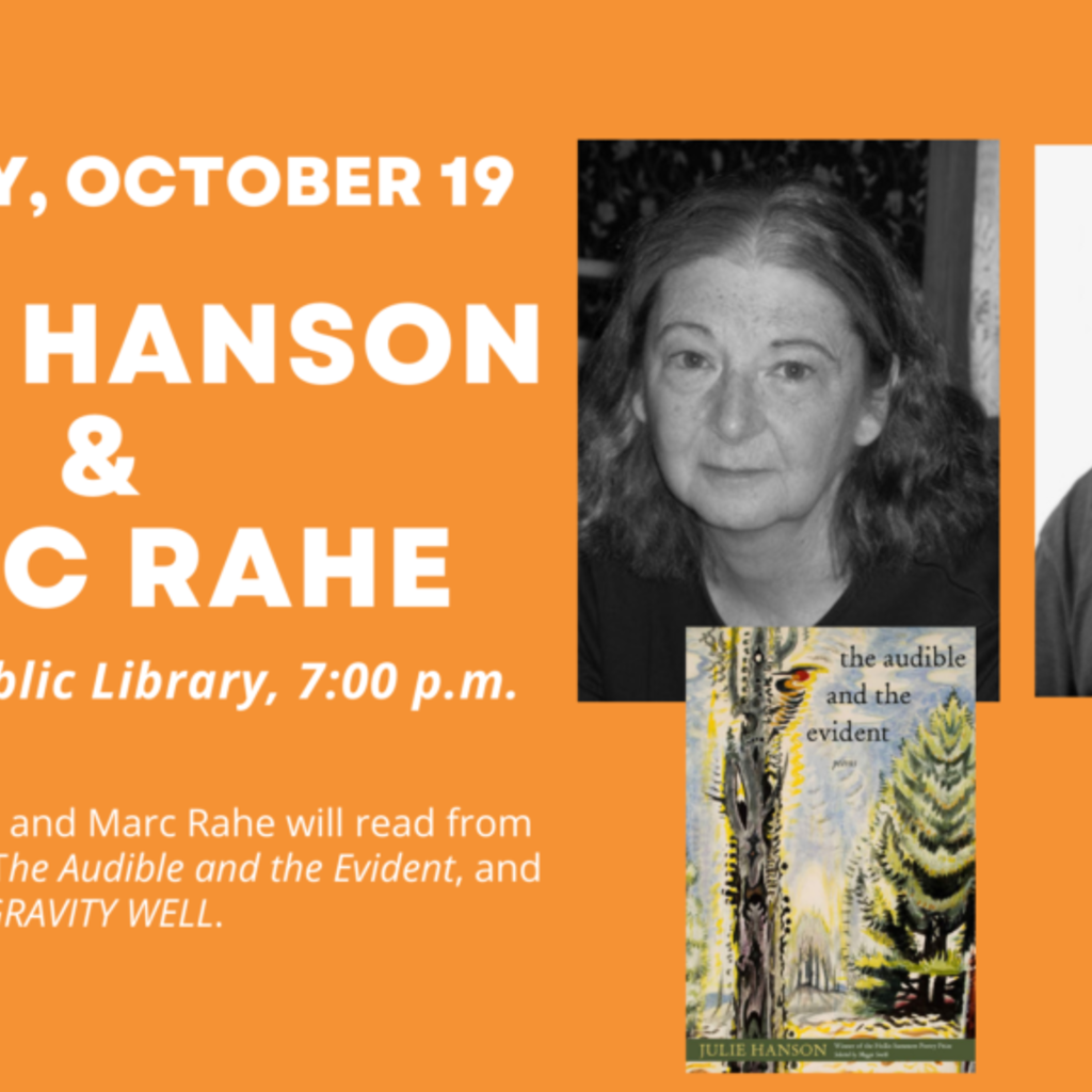 Iowa City Book Festival: Julie Hanson and Mark Rahe promotional image