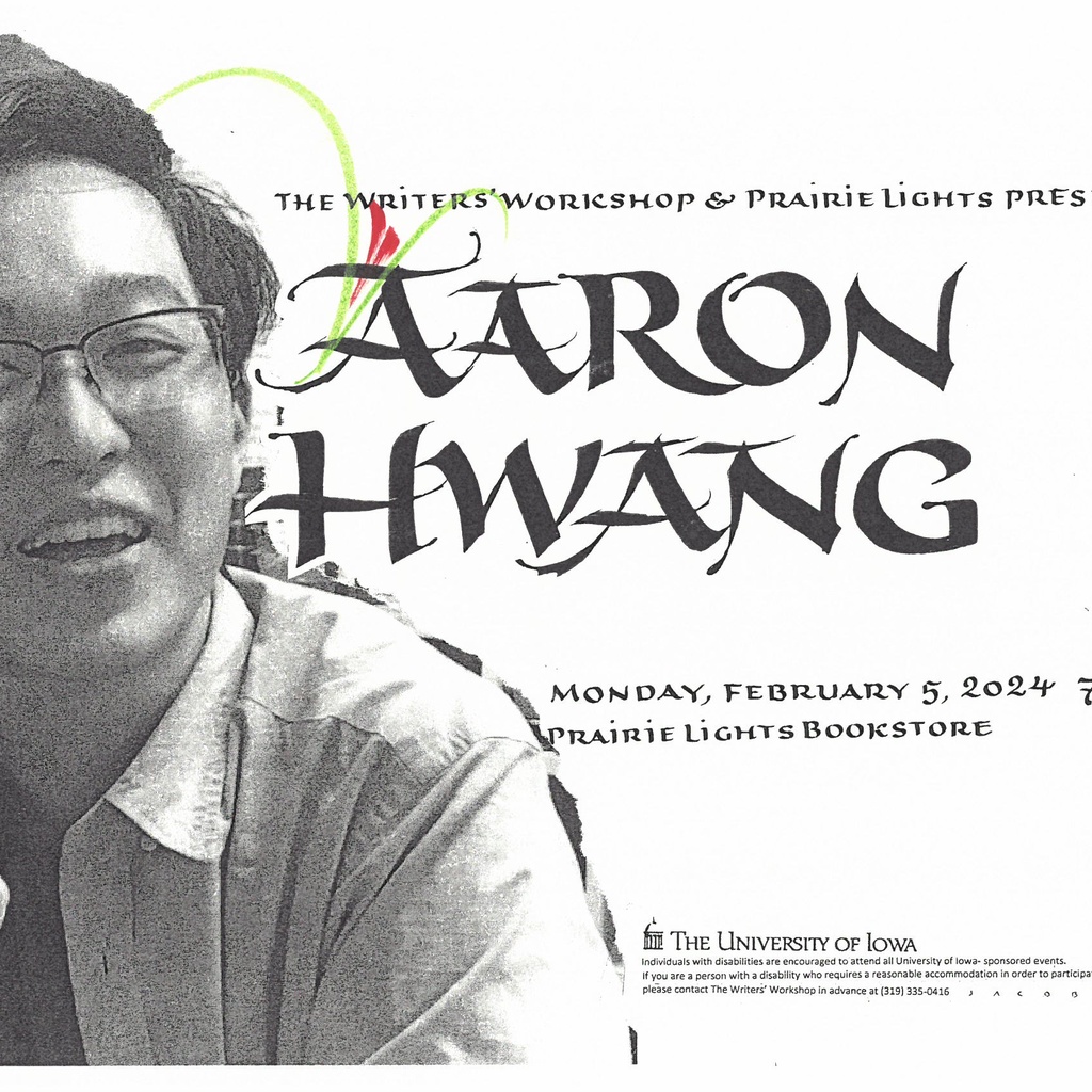 Live from Prairie Lights | Aaron Hwang in conversation with Lei Wang promotional image