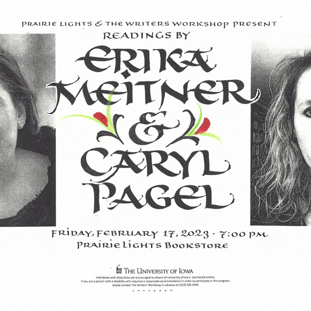 Live from Prairie Lights | Caryl Pagel and Erika Meitner  promotional image