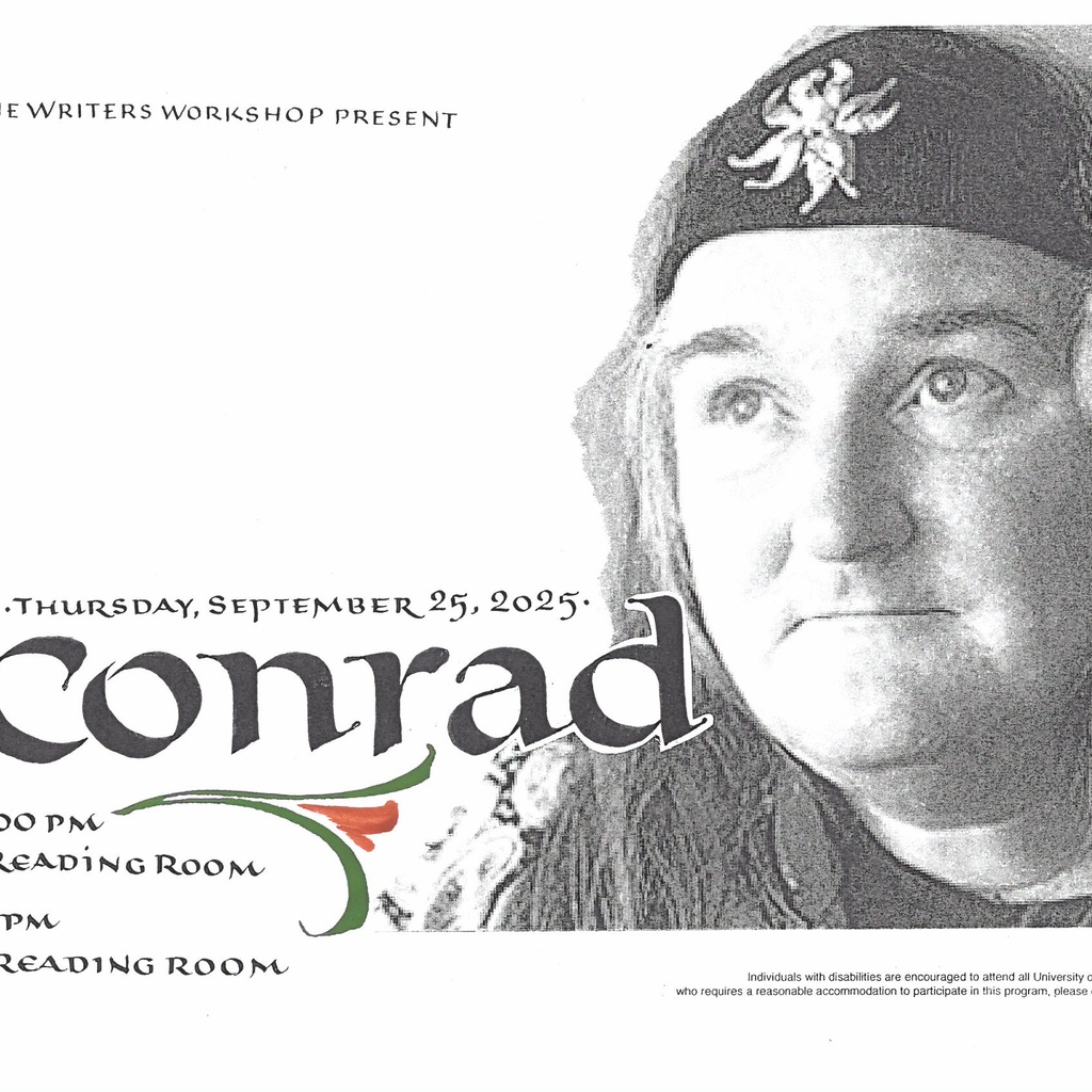 Live from Prairie Lights | CA Conrad - 'Listen to the Golden Boomerang Return' promotional image