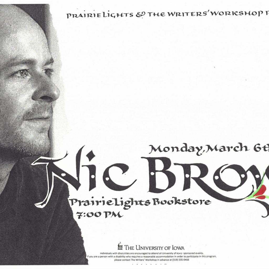 Live from Prairie Lights | Nic Brown promotional image