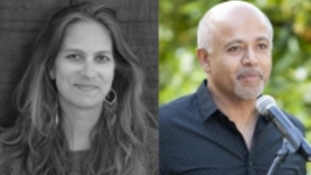 Rebecca Lee and Abraham Verghese